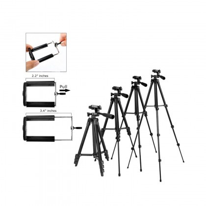Mobile Tripod 3120A with Phone Holder 102cm Long